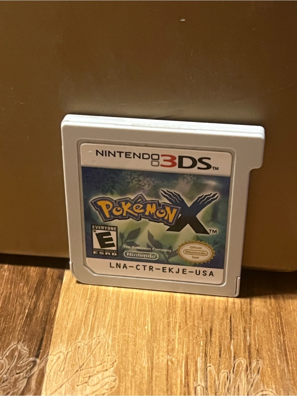Nintendo Pokémon X 3DS Game Card - White Cartridge with Colorful Label